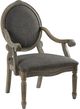 Olliix by Madison Park Grey Brentwood Exposed Wood Arm Chair-1