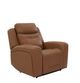 Kuka Home K-Motion Butternut Leather Power Recliner-2