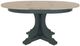 Mavin Customizable 42" x 42" Round Extendable Dining Table with 12" Leaf-1