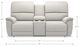 La-Z-Boy® Norris Chestnut Leather Power Reclining Loveseat with Console-5