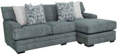 Franklin™ Emerald Matcha Teal Sofa with Reversible Chaise