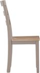 Signature Design by Ashley® Harperfeld Gray/Natural Dining Room Side Chair-3