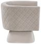 Homelegance® Candace Taupe Swivel Chair-3