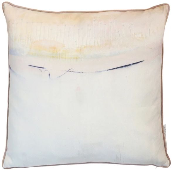 Stylecraft Beige/White Designer Pillow-0