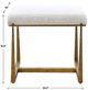 Uttermost® Midas Antique Gold Small Bench-3