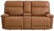 Bassett® Furniture Club Level Fletcher Antelope Power Reclining Loveseat with Console-2