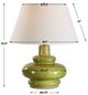Uttermost® Penny Moss Green/White Table Lamp-3