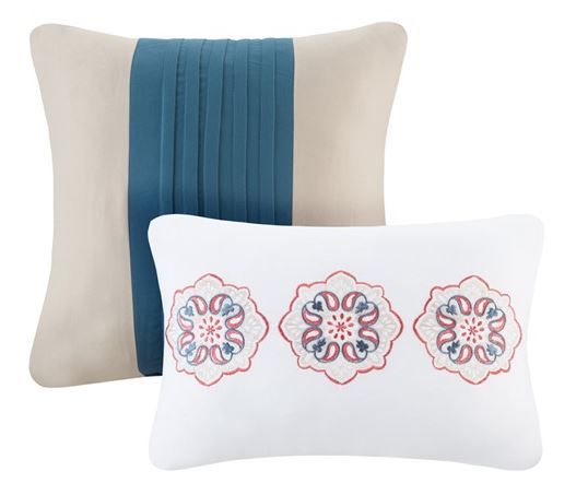 Olliix by Intelligent DesignTamira Multi Twin/Twin Extra Large Reversible Coverlet Set-1