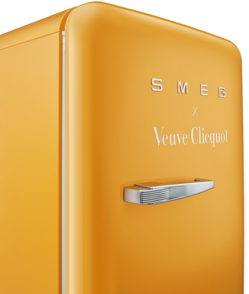 Smeg 50's Retro Style 4.5 Cu. Ft. Veuve Clicquot Compact