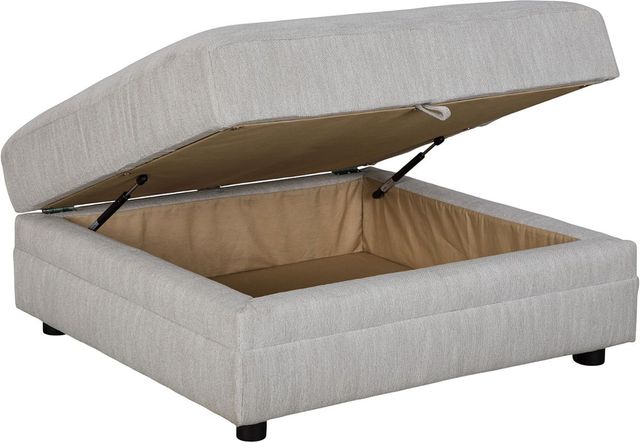 Ashley® Neira Fog Storage Ottoman-1