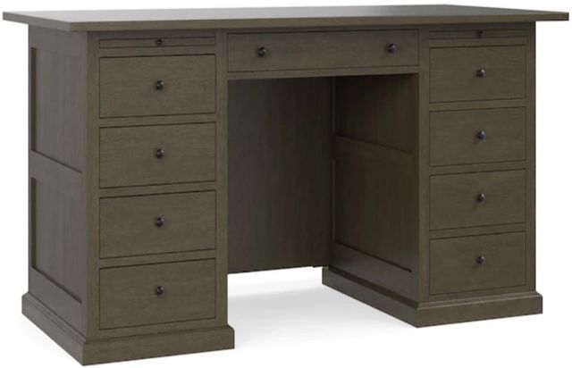 Bassett® Furniture Forsyth Stout Brown Executive Desk-0