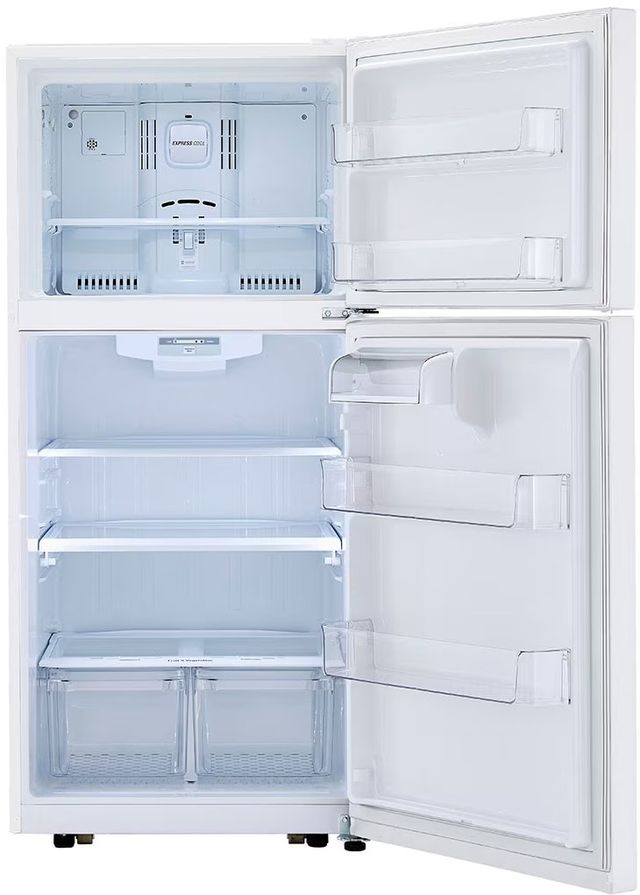 LG 30 in. 20.2 Cu. Ft. Smooth White Top Freezer Refrigerator-1