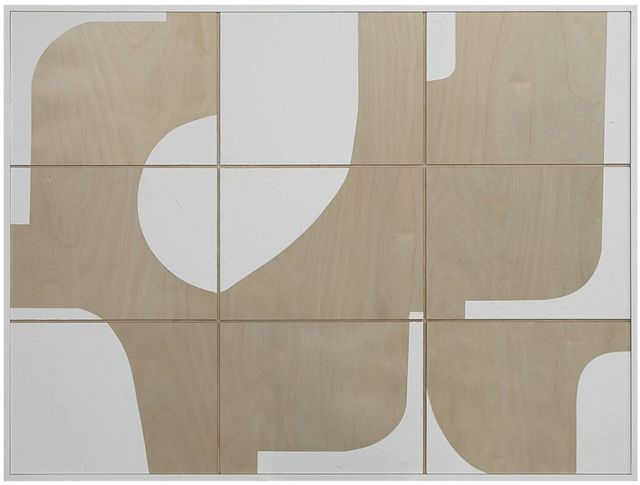 Renwil® Erula Brown/Matte White Wall Art-0