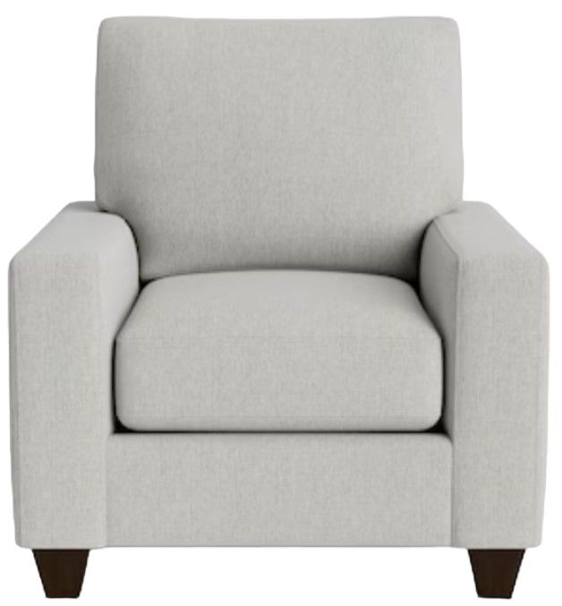 Bassett® Furniture Customizable Benchmade Premier Large Track Arm Accent Chair-1