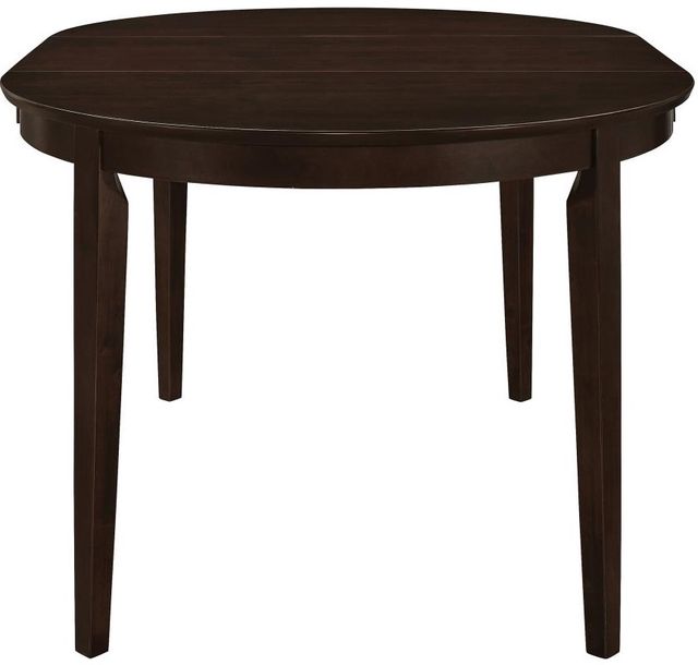 Coaster® Gabriel 7-Piece Beige/Cappuccino Oval Dining Table Set-3