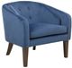 Olliix by Madison Park Ian Blue Accent chair-1