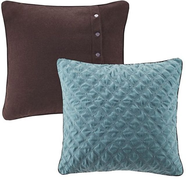Olliix by Hampton Hill Lauren Blue Queen Comforter Set-3