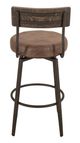 International Furniture Direct Castaña Camel Brown 30" Bar Stool-2