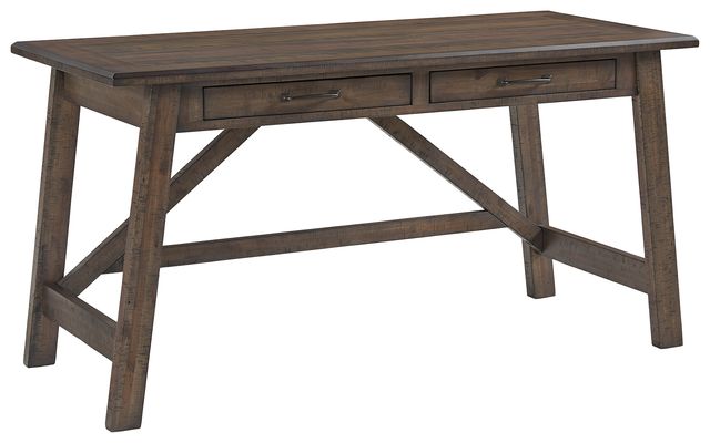 Signature Design by Ashley® Johurst Grayish Brown Home Office Desk-0