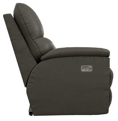 La-Z-Boy® Trouper Tar Power Reclining Loveseat with Headrest-2