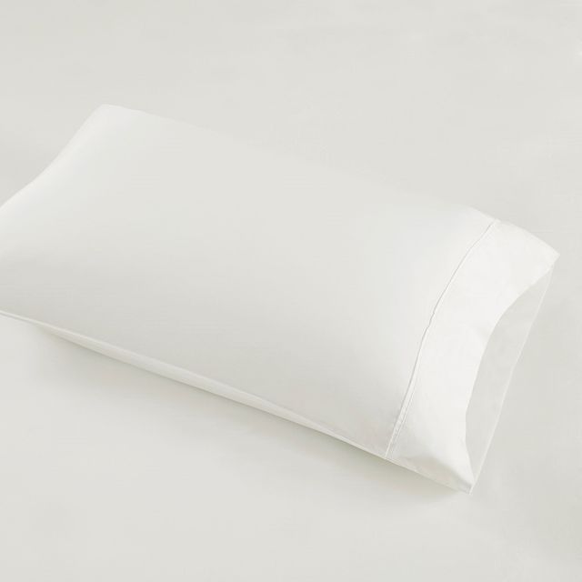 Olliix by Clean Spaces Allergen Barrier Ivory California King 300 Thread Count Cotton Sheet Set-1