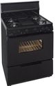 Premier 30" Black Freestanding Gas Range-1