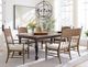 Hooker® Furniture Americana Biscuit/Honey Dining Bench-1