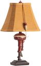 Crestview Collection Outboard Red Table Lamp-0