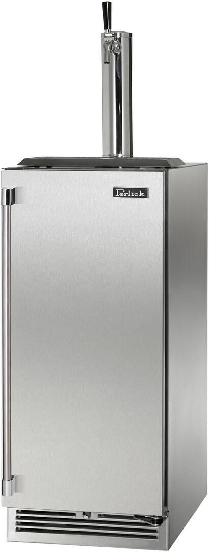 Perlick® Signature Series 2.8 Cu. Ft. Stainless Steel Beer Cooler/Kegerator