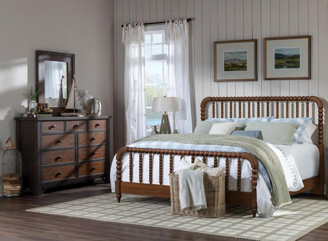 Legacy Classic Lake House Dried Tobacco/Pinecone Dresser-1