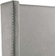 Elements International Magnolia Grey Queen Upholstered Bed-4