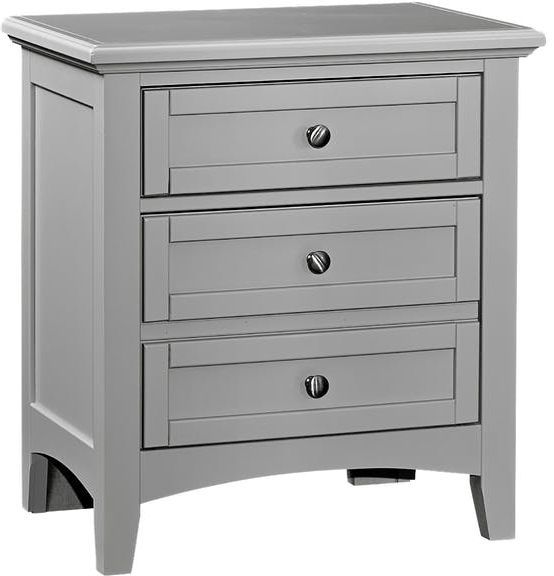 Vaughan-Bassett Bonanza Gray Nightstand-0