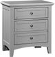 Vaughan-Bassett Bonanza Gray Nightstand-0