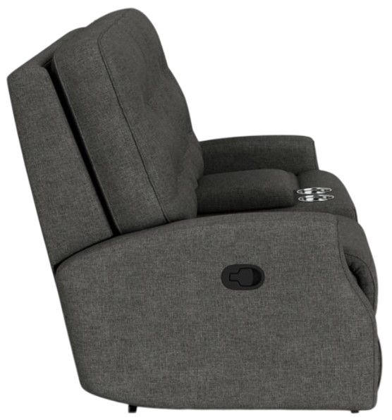 Flexsteel® Devon Ash Reclining Loveseat with Console-2