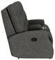 Flexsteel® Devon Ash Reclining Loveseat with Console-2