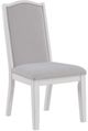 Steve Silver Co. Warren 6-Piece Gray/White Upholstered Dining Set-1