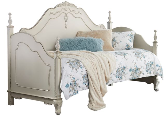Homelegance® Cinderella Antique White/Gray Youth Daybed-0