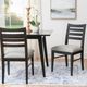 Linon Felicia 2-Piece Black Side Chair Set-1