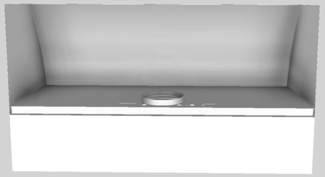 Vent-A-Hood® 54" White Wall Mounted Range Hood-4