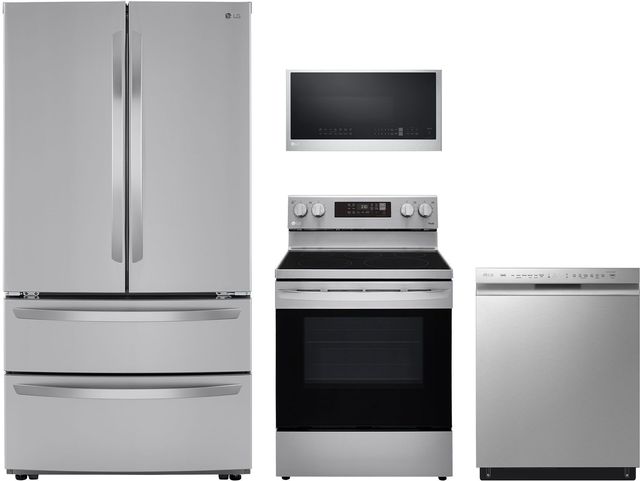 LG 4 Piece Stainless Steel Kitchen Package-0