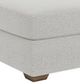 Flexsteel® Randall Silver Glacier Square Cocktail Ottoman-2