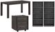 Liberty Furniture Modern Edge 4-Piece Caffe Desk Set-0