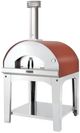 Fontana Forni Marinara 39" Red Pizza Oven -1