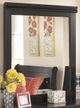 Signature Design by Ashley® Huey Vineyard 5-Piece Black Full Youth Sleigh Bed Set-3