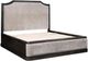 Signature Design by Ashley® Wickenger Dark Brown King Upholstered Panel Bed-0