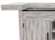 Elements International Rogen Rustic White Bar Table with Ice Tray-1