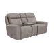 Man Wah Stone Gliding Reclining Console Loveseat-2