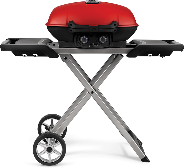 Napoleon TravelQ™ 2-Burner Red Portable Liquid Propane Grill-0