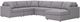 Signature Design by Ashley® Modmax 6-Piece Granite Right-Arm Facing Sectional and Chaise-0