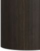 Elements International Sylvie White Coffee Table with Dark Brown Base-3